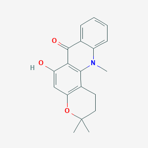 molecular formula C19H19NO3 B094066 1,2-二氢诺阿可罗尼辛 CAS No. 17014-70-9