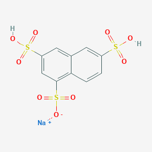 molecular formula C10H5Na3O9S3 B094074 1,3,6-萘三磺酸钠 CAS No. 19437-42-4