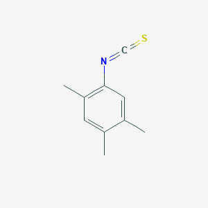 molecular formula C10H11NS B094081 2,4,5-三甲基苯基异硫氰酸酯 CAS No. 19241-18-0