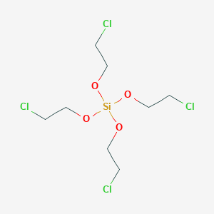 molecular formula C8H16Cl4O4Si B094089 Tetrakis(2-chloroethyl) silicate CAS No. 18290-84-1