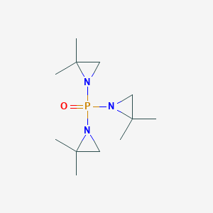 molecular formula C12H24N3OP B094097 Tris(2,2-dimethylaziridinyl)phosphine oxide CAS No. 15312-14-8