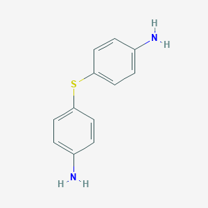 molecular formula C12H12N2S B094099 4,4'-二硫代苯胺 CAS No. 139-65-1