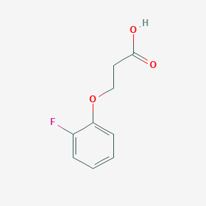 molecular formula C9H9FO3 B094107 3-(2-fluorophenoxy)propanoic Acid CAS No. 2967-72-8