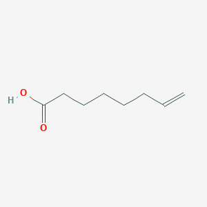 molecular formula C8H14O2 B094108 7-辛烯酸 CAS No. 18719-24-9