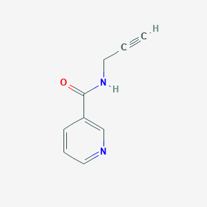molecular formula C9H8N2O B094157 N-(炔丙基)烟酰胺 CAS No. 18327-30-5