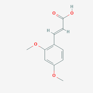 molecular formula C11H12O4 B094164 2,4-Dimethoxycinnamic acid CAS No. 16909-09-4