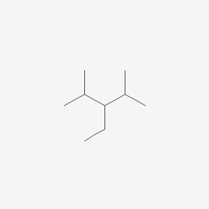 molecular formula C9H20 B094175 3-Ethyl-2,4-dimethylpentane CAS No. 1068-87-7