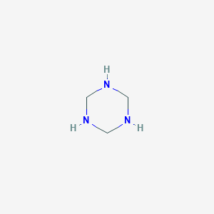 molecular formula C3H9N3 B094176 1,3,5-Triazinane CAS No. 110-90-7