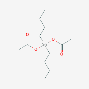 molecular formula C12H24O4Sn B094193 Dibutyltin diacetate CAS No. 1067-33-0