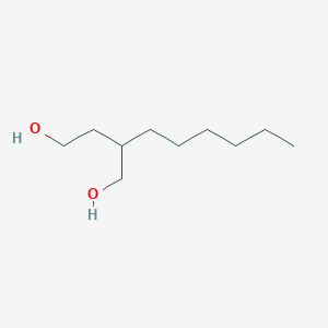 molecular formula C10H22O2 B094195 1,4-Butanediol, 2-hexyl- CAS No. 18755-31-2