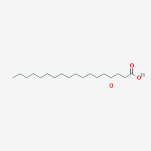 molecular formula C18H34O3 B094197 4-Keto stearic acid CAS No. 16694-30-7