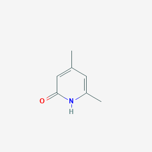 molecular formula C7H9NO B094206 4,6-二甲基吡啶-2-醇 CAS No. 16115-08-5