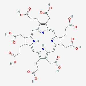 molecular formula C40H38N4O16 B094212 尿卟啉 III CAS No. 18273-06-8