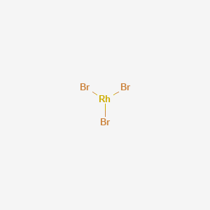 molecular formula Br3Rh B094217 Rhodium tribromide CAS No. 15608-29-4