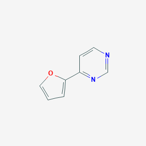 B094220 4-(Furan-2-yl)pyrimidine CAS No. 17749-82-5