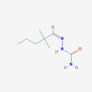 B094228 2,2-Dimethylvaleraldehyde semicarbazone CAS No. 16519-71-4
