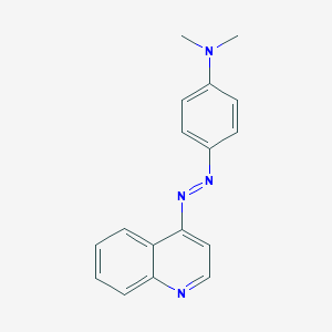 B094230 4-((p-(Dimethylamino)phenyl)azo)quinoline CAS No. 17025-30-8