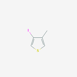molecular formula C5H5IS B094236 3-碘-4-甲基噻吩 CAS No. 16494-41-0