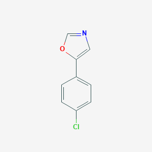 B094280 5-(4-Chlorophenyl)-1,3-oxazole CAS No. 1008-94-2