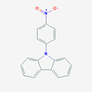 molecular formula C18H12N2O2 B094307 9-(4-硝基苯基)-9H-咔唑 CAS No. 16982-76-6