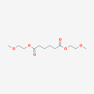 molecular formula C12H22O6 B094312 己二酸二(2-甲氧基乙酯) CAS No. 106-00-3