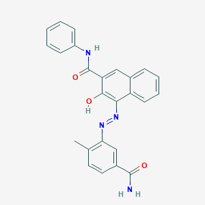 B094327 2-Naphthalenecarboxamide, 4-[[5-(aminocarbonyl)-2-methylphenyl]azo]-3-hydroxy-N-phenyl- CAS No. 16403-84-2