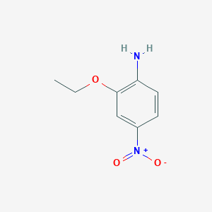 molecular formula C8H10N2O3 B094328 2-乙氧基-4-硝基苯胺 CAS No. 16383-89-4