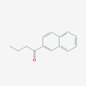 molecular formula C14H14O B094330 1-萘-2-基丁-1-酮 CAS No. 17666-88-5