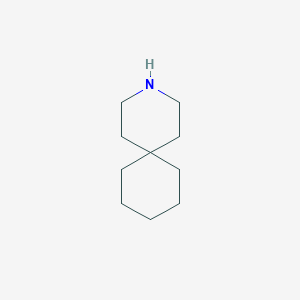 molecular formula C10H19N B094333 3-氮杂螺[5.5]十一烷 CAS No. 180-44-9