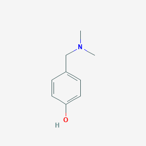 molecular formula C9H13NO B094340 4-[(Dimethylamino)methyl]phenol CAS No. 103-87-7