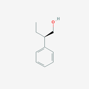 molecular formula C10H14O B094352 (2R)-2-phenylbutan-1-ol CAS No. 16460-75-6