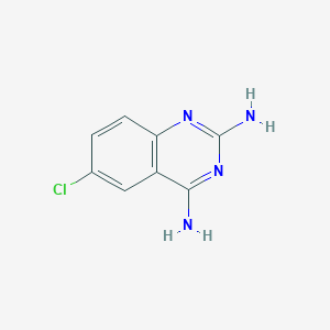 molecular formula C8H7ClN4 B094355 6-氯喹唑啉-2,4-二胺 CAS No. 18671-95-9
