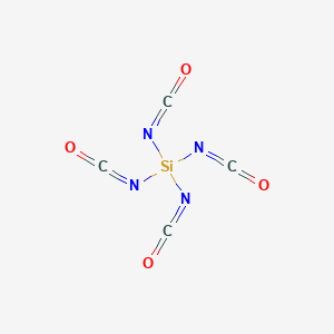 molecular formula C4N4O4Si B009437 Tetraisocyanatosilane CAS No. 3410-77-3