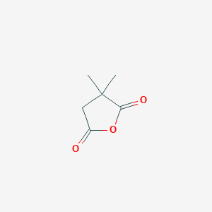 molecular formula C6H8O3 B094382 2,2-二甲基琥珀酸酐 CAS No. 17347-61-4