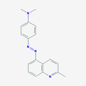 B094404 5-((p-(Dimethylamino)phenyl)azo)quinaldine CAS No. 17416-18-1