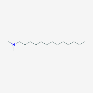 molecular formula C15H33N B094407 N,N-Dimethyltridecylamine CAS No. 17373-29-4