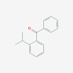 molecular formula C16H16O B094409 (2-Isopropylphenyl)(phenyl)methanone CAS No. 19103-09-4