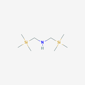 molecular formula C8H23NSi2 B094413 Methanamine, 1-(trimethylsilyl)-N-((trimethylsilyl)methyl)- CAS No. 17882-91-6