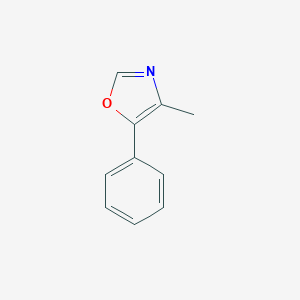 molecular formula C10H9NO B094418 4-Methyl-5-phenyloxazole CAS No. 1008-29-3