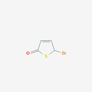 molecular formula C4H3BrOS B094421 5-Bromo-2(5H)-thiophenone CAS No. 17019-33-9