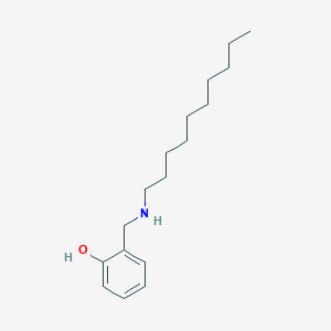 molecular formula C17H29NO B009443 2-[(Decylamino)methyl]phenol CAS No. 108098-38-0