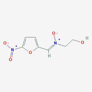 molecular formula C7H8N2O5 B094452 Nifuratrone CAS No. 19561-70-7