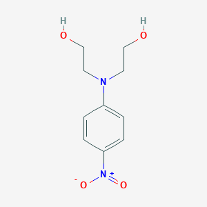 molecular formula C10H14N2O4 B094470 Ethanol, 2,2'-[(4-nitrophenyl)imino]bis- CAS No. 18226-17-0