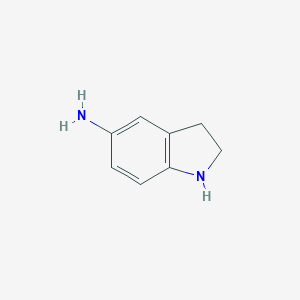 molecular formula C8H10N2 B094476 吲哚-5-胺 CAS No. 15918-80-6
