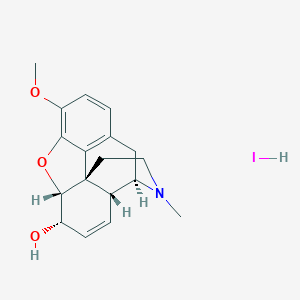 molecular formula C18H22INO3 B094479 Codeine hydroiodide CAS No. 125-26-8