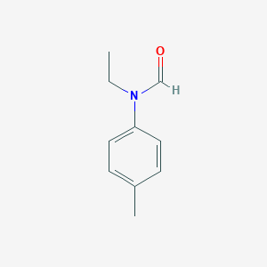 molecular formula C10H13NO B094491 N-(4-Methylphenyl)-N-ethylformamide CAS No. 15296-56-7