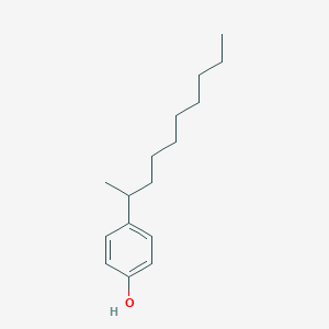 molecular formula C16H26O B094564 4-(1-Methylnonyl)phenol CAS No. 17408-59-2