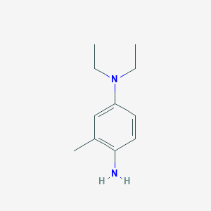 molecular formula C11H18N2 B094574 1,4-苯二胺，N4,N4-二乙基-2-甲基- CAS No. 148-71-0
