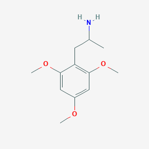 molecular formula C12H19NO3 B094578 2,4,6-三甲氧基苯丙胺 CAS No. 15402-79-6
