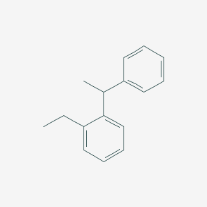 molecular formula C16H18 B094580 Ethyl(1-phenylethyl)benzene CAS No. 18908-70-8